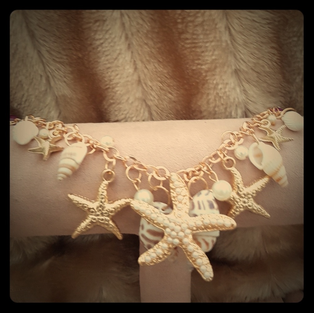Seashell Charm Bracelet